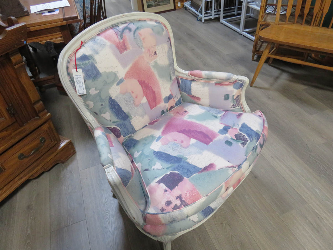 Queen Anne Style Arm Chair