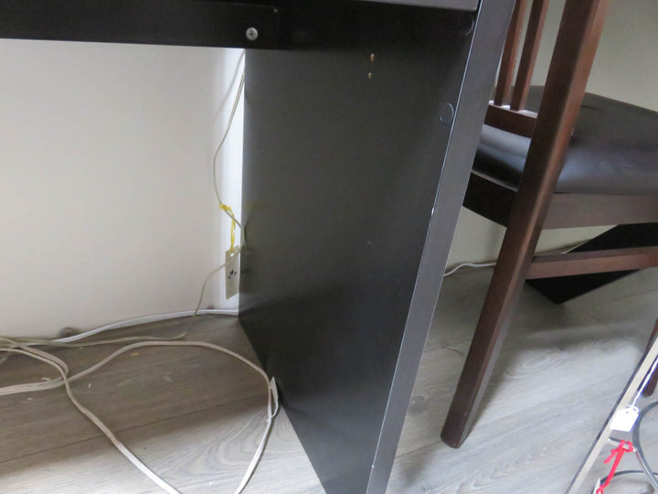 Black Two Drawer Desk