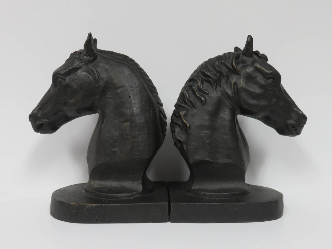 Horse Head Bookends