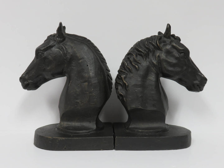 Horse Head Bookends