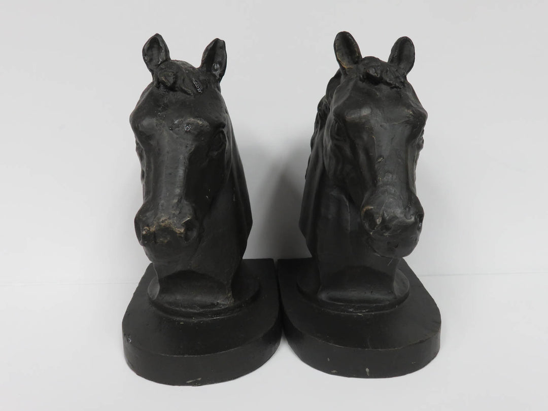 Horse Head Bookends