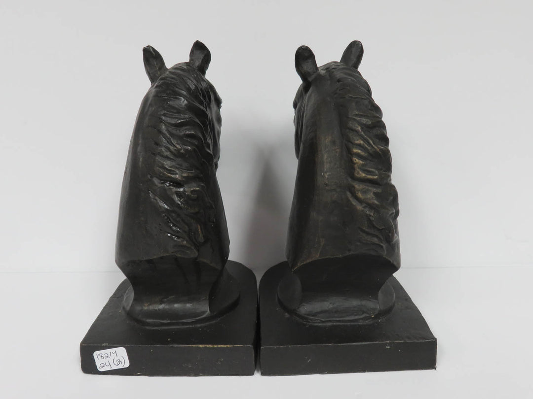 Horse Head Bookends