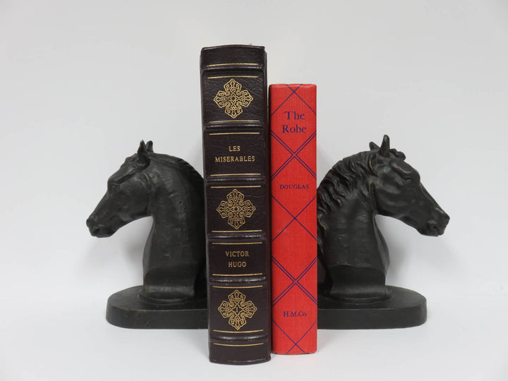 Horse Head Bookends