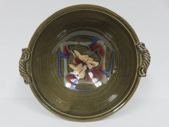 Decorative Pottery Bowl