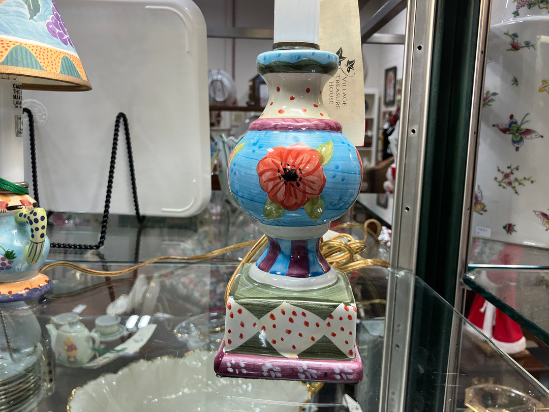 Colorful Ceramic Accent Lamp