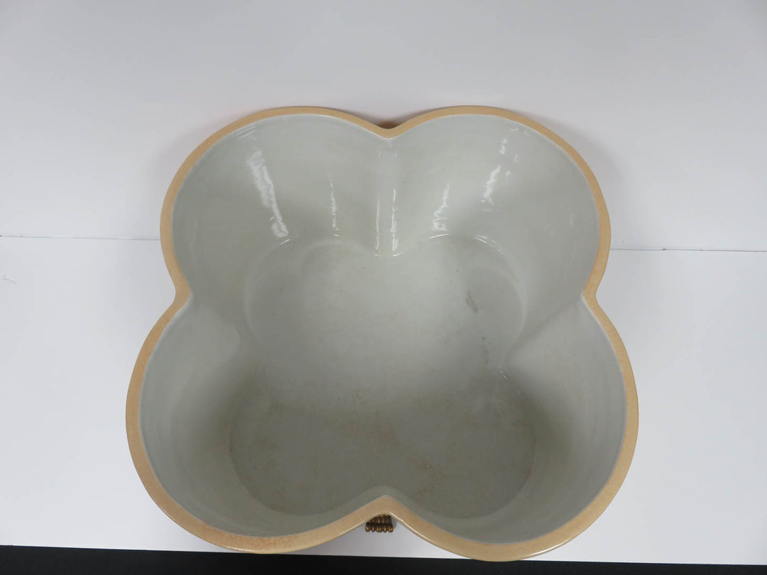 Quatrefoil Footed Planter
