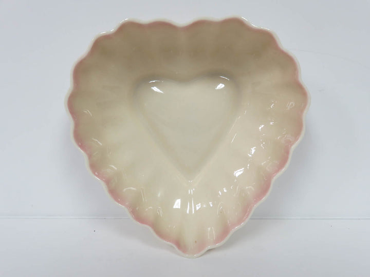 Belleek Heart Shaped Bowl