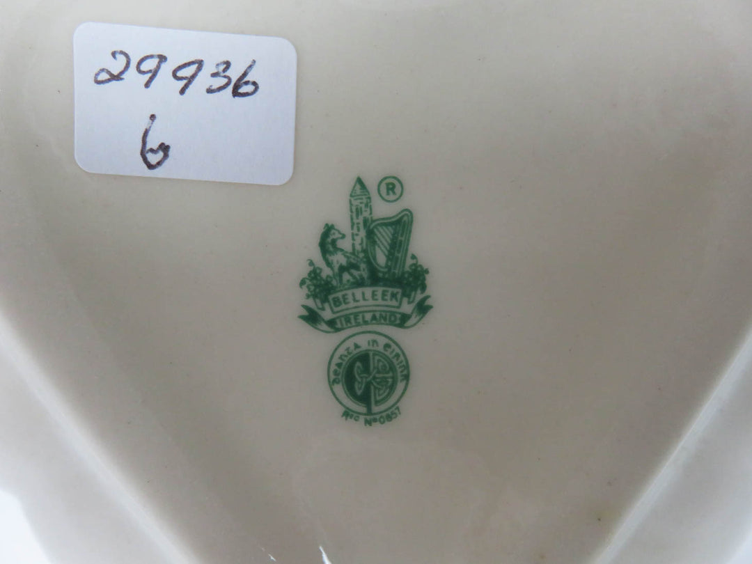Belleek Heart Shaped Bowl