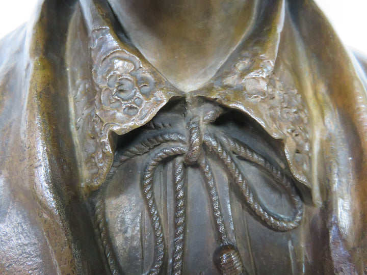 Shakespeare Cast Bronze Bust