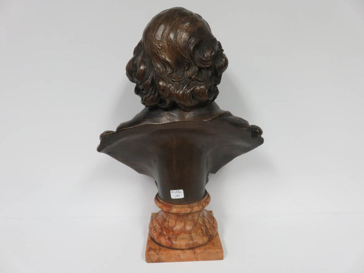 Shakespeare Cast Bronze Bust