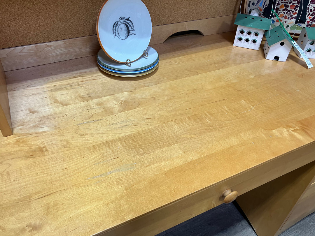 Room and Board Desk with Hutch