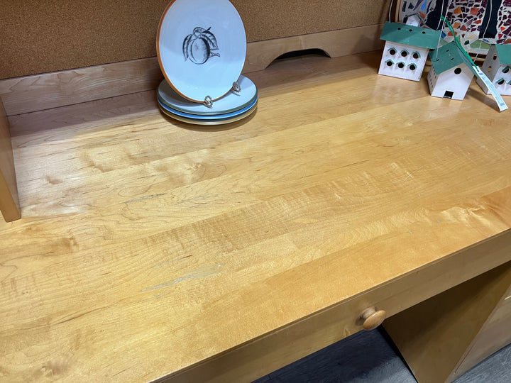 Room and Board Desk with Hutch