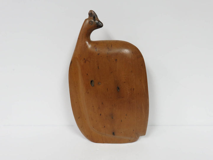 Wood Carved Guinea Fowl