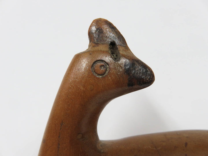 Wood Carved Guinea Fowl