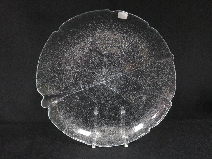 Crackled Leaf Platter