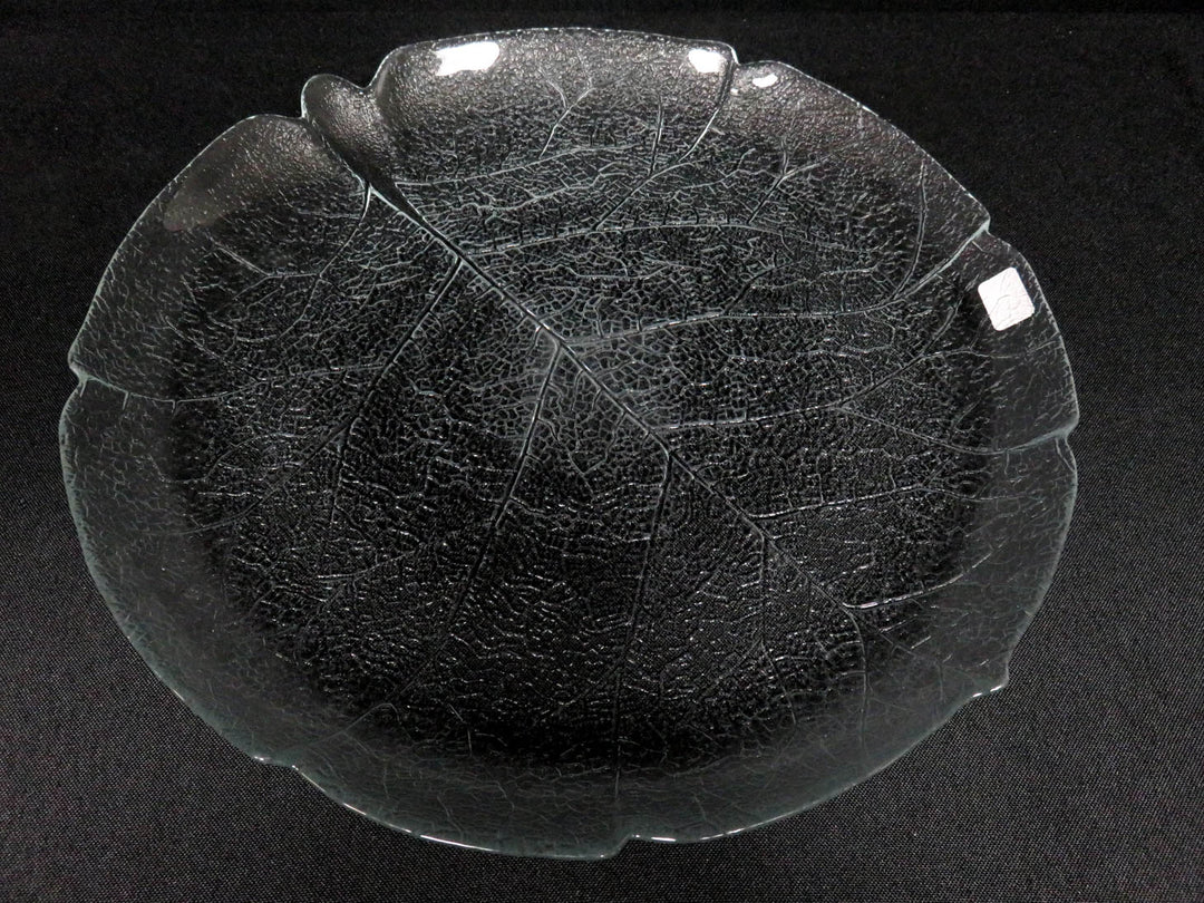 Crackled Leaf Platter