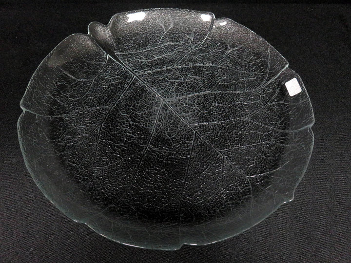 Crackled Leaf Platter