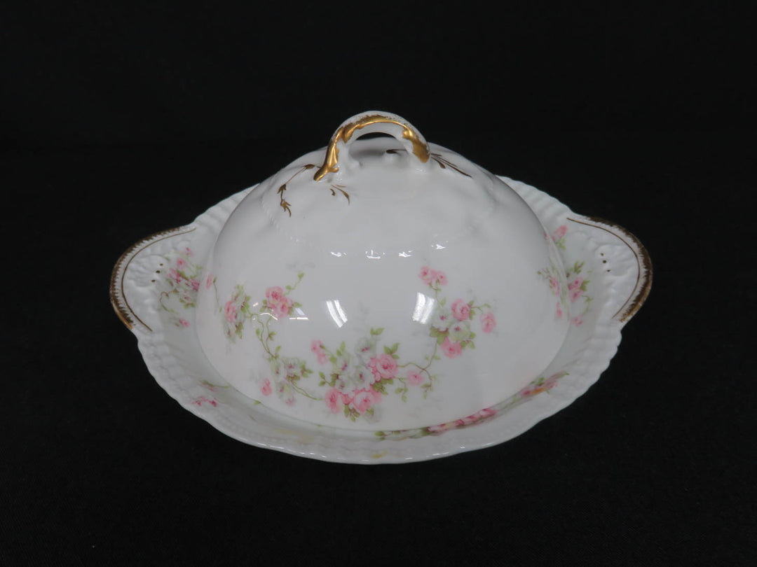 Haviland Covered Butter Dish
