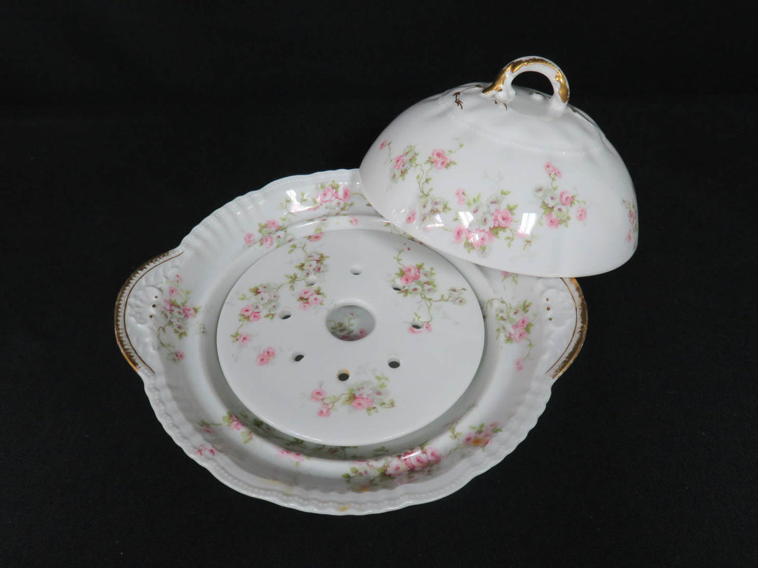 Haviland Covered Butter Dish