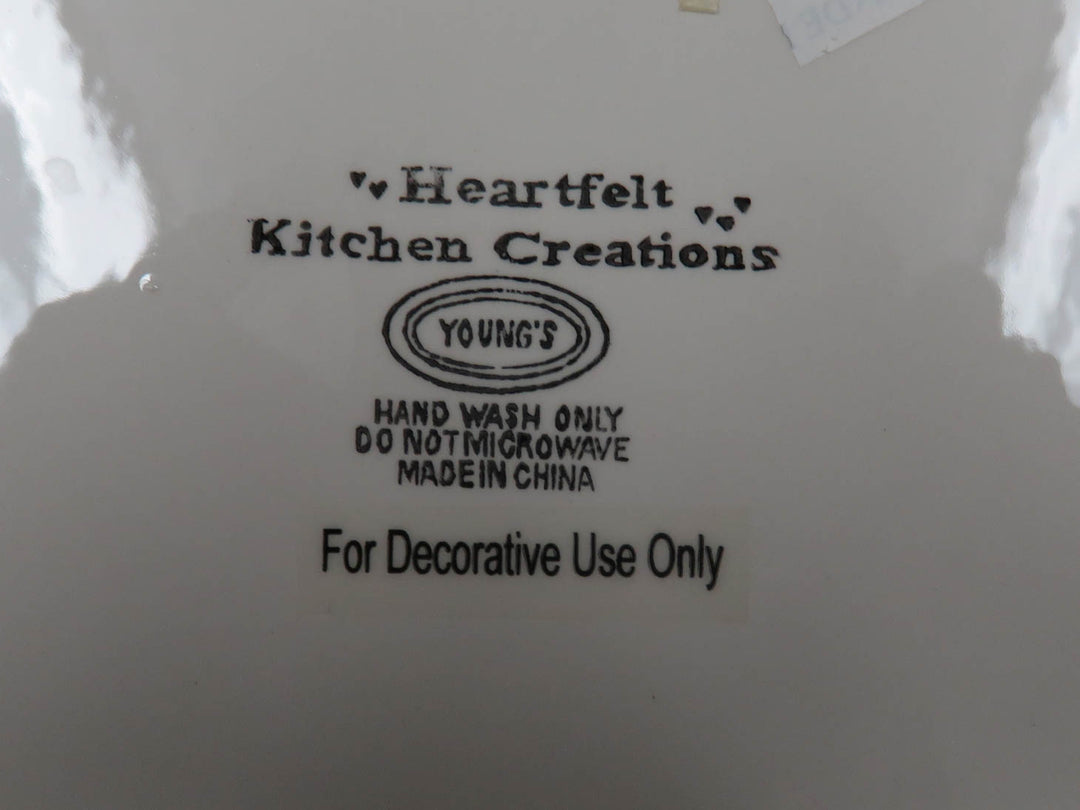 Playing Card Platter and Bowls