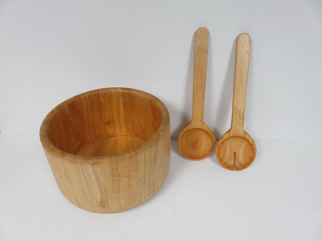 Salad Bowl & Servers