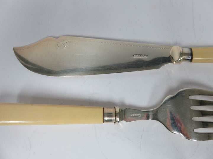 Antique Fish Serving Set