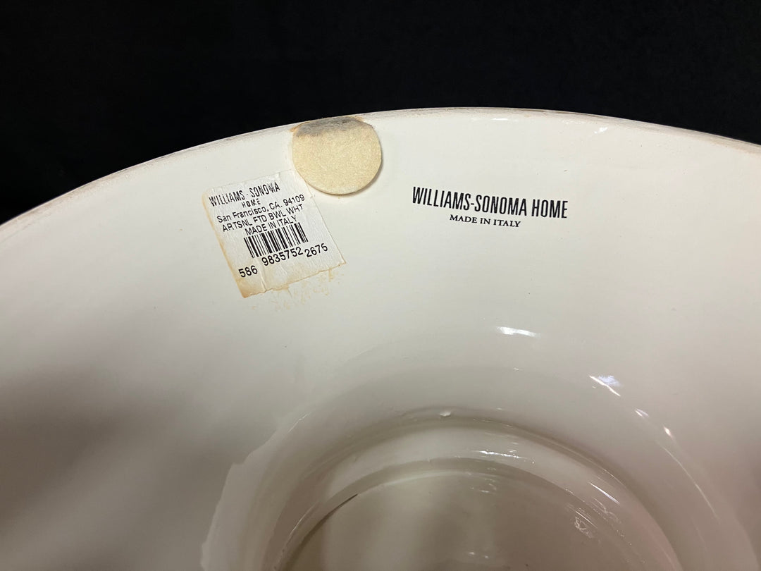 Williams Sonoma Footed Bowl