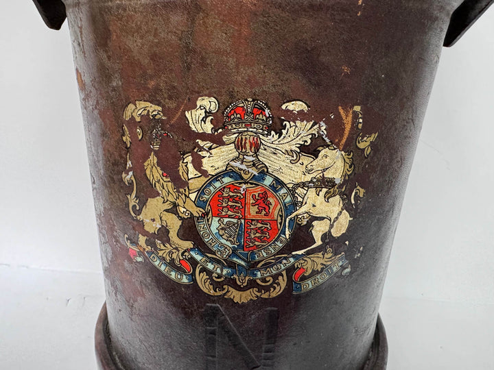 Antique WWII Leather Cordite Carrier