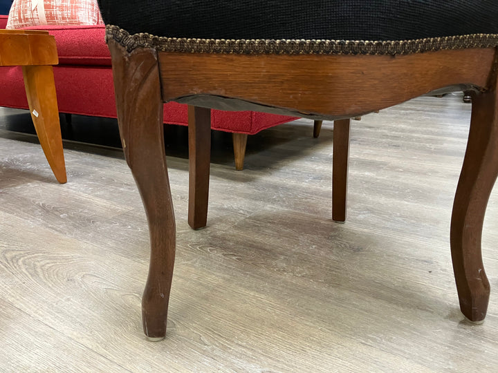 Antique Needlepoint Side Chair