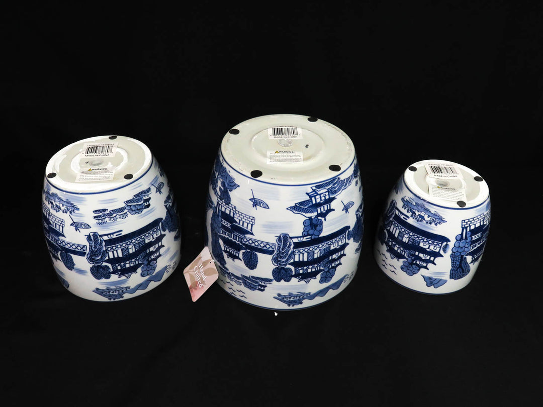 Asian Motif Planters