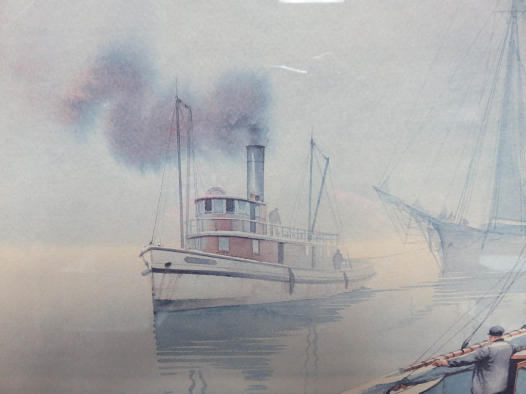 "Towing Through" Print