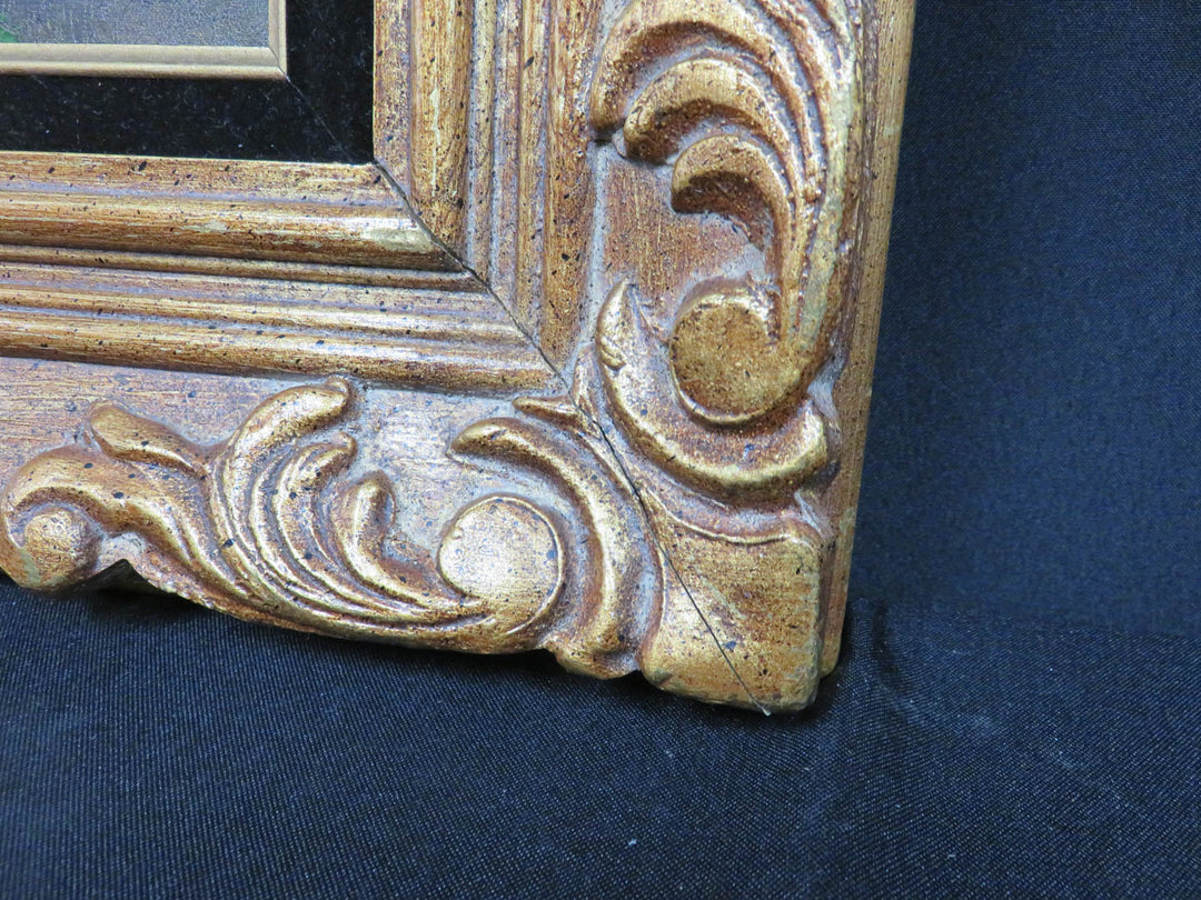 Alpine Mountain Scene Original Oil