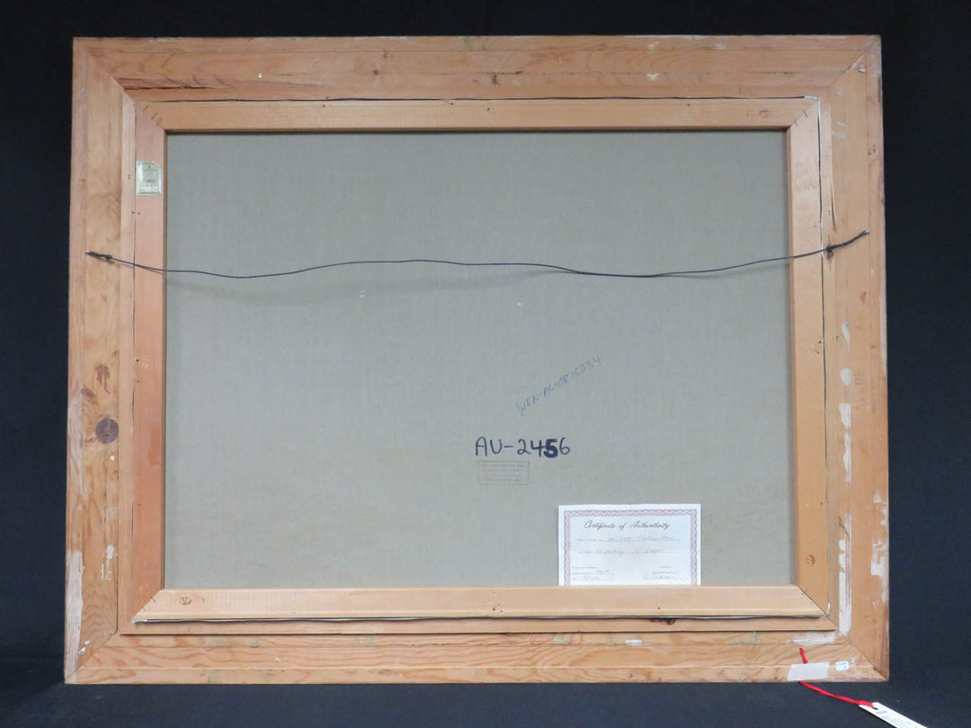 Alpine Mountain Scene Original Oil