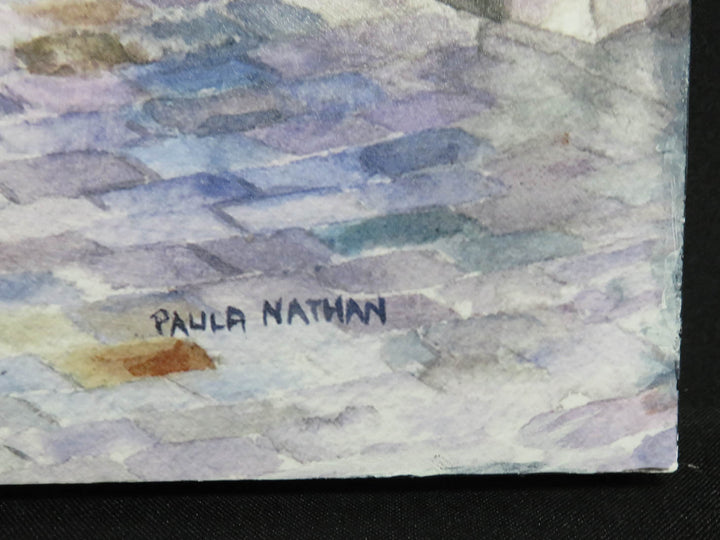 Paris Street Scene Print