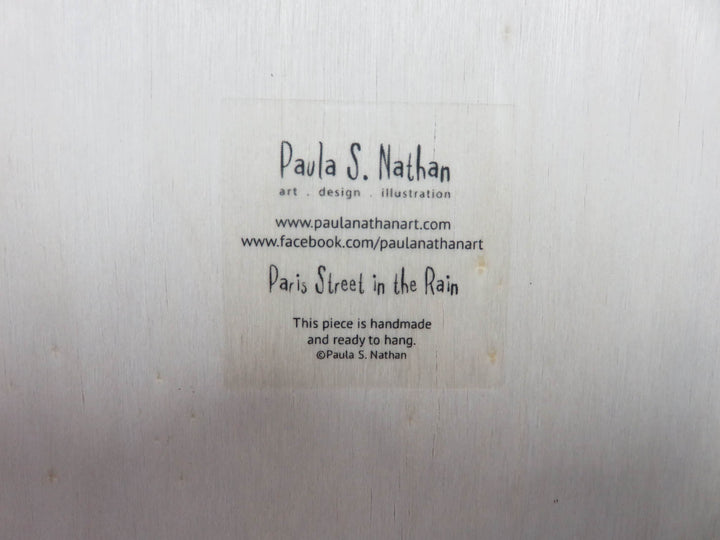 Paris Street Scene Print