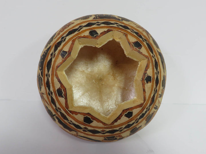 Hand Crafted Gourd Container