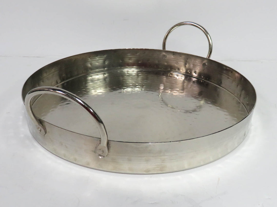 Hammered Metal Tray