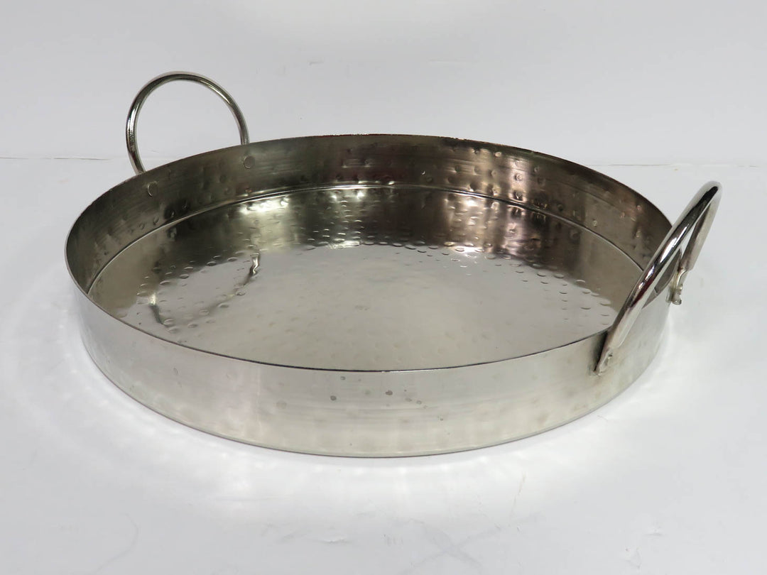 Hammered Metal Tray