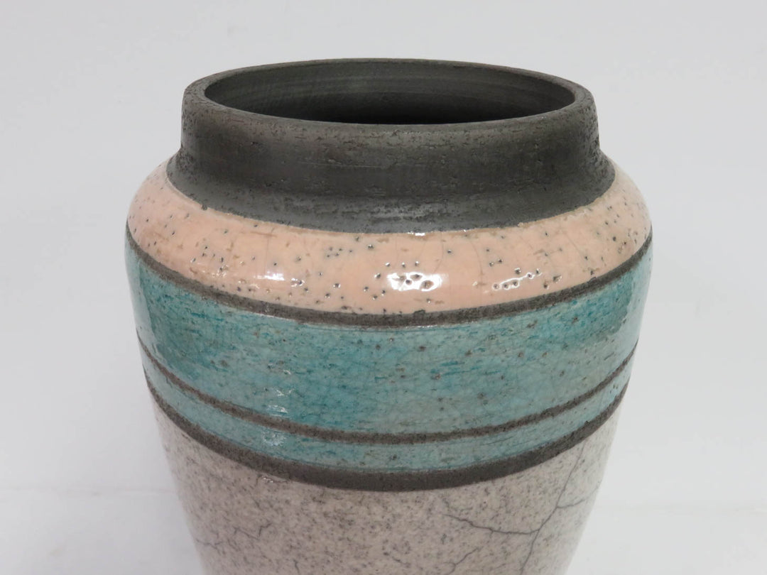 Decorative Raku Vase