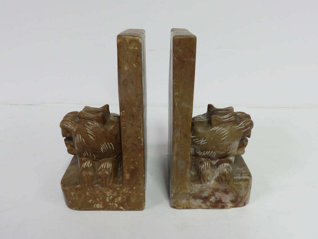 Chinese Carved Bookends