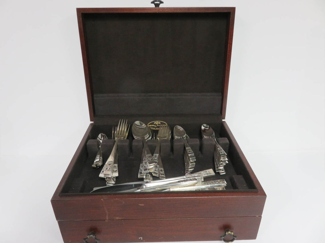 Oneida Flatware in Storage Box