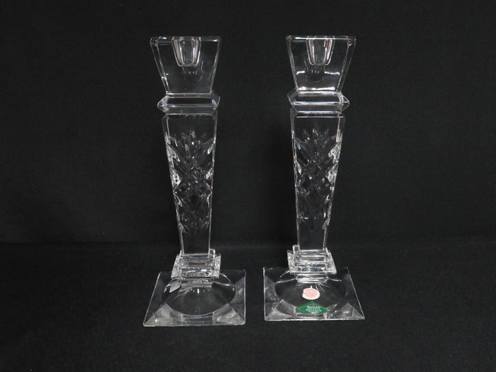Shannon Crystal Candlesticks