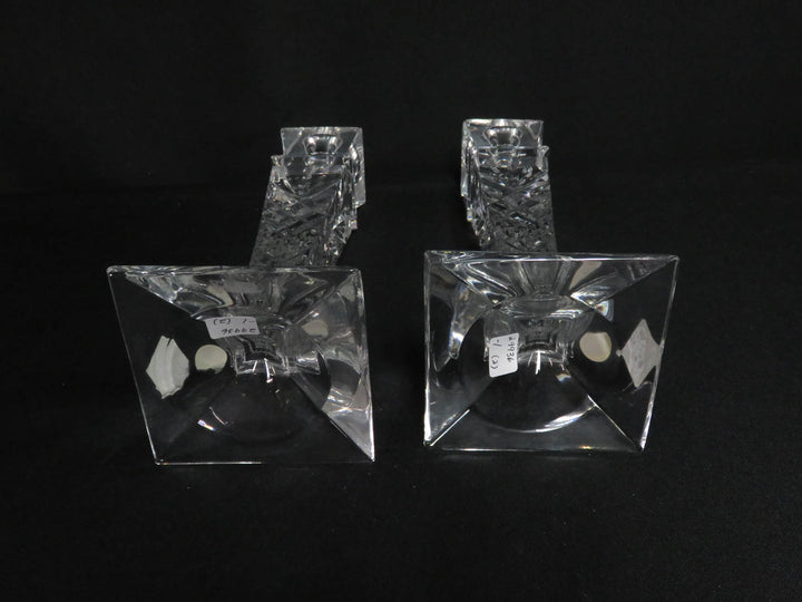Shannon Crystal Candlesticks