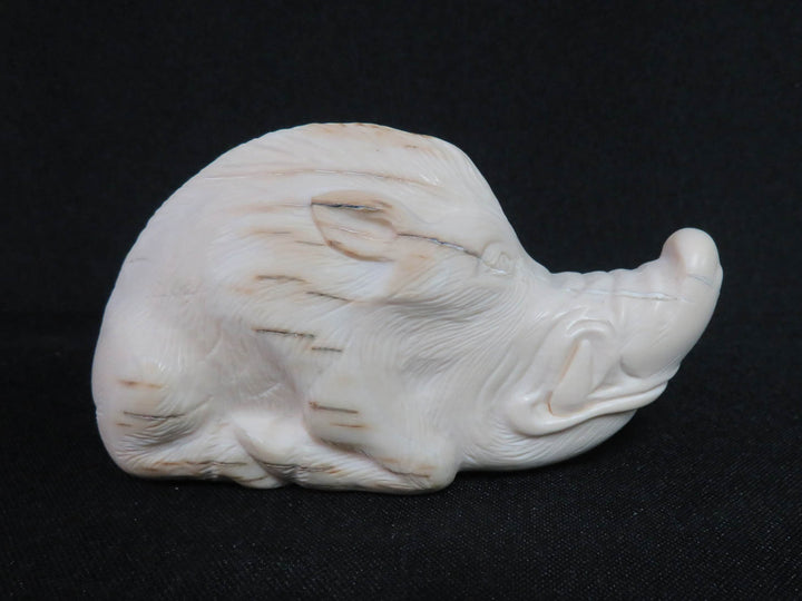 Carved Wild Boar