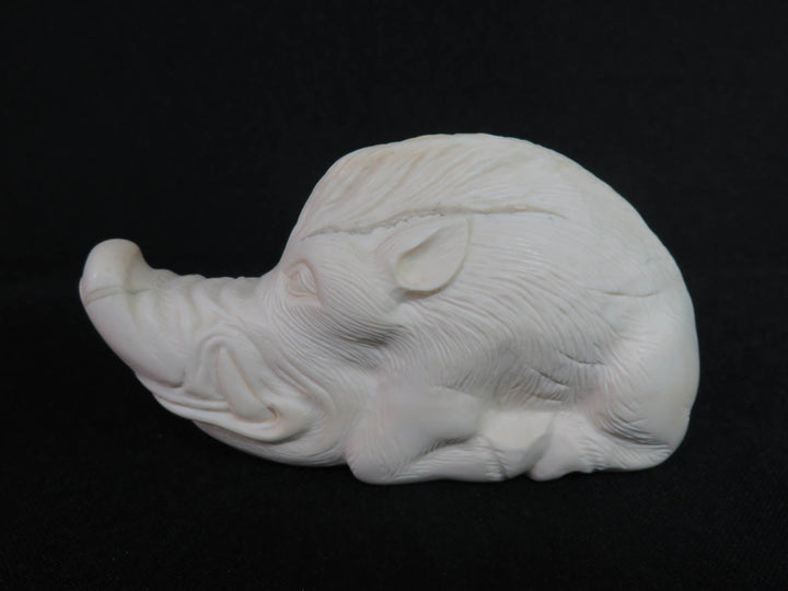 Carved Wild Boar
