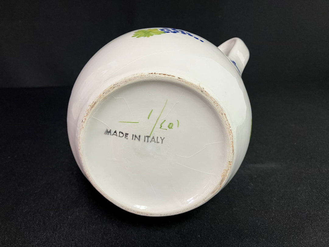Italian Ceramic Pitcher