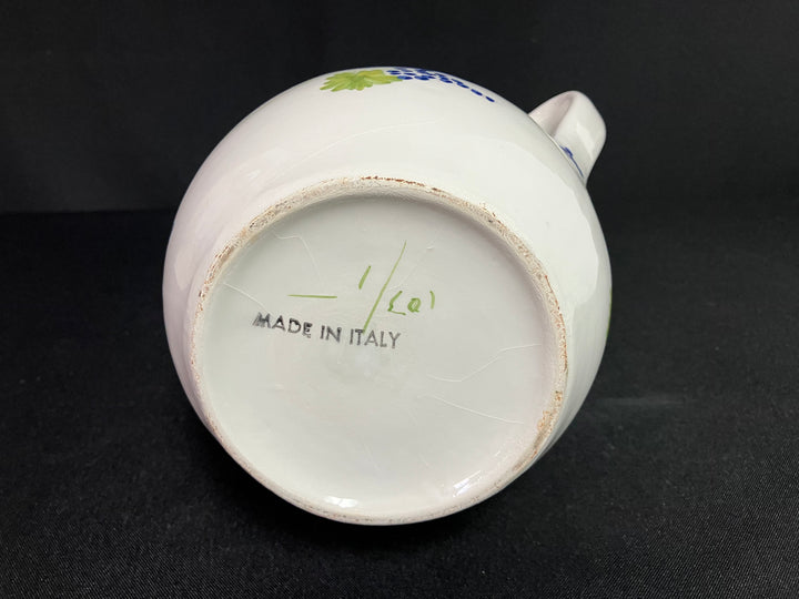 Italian Ceramic Pitcher