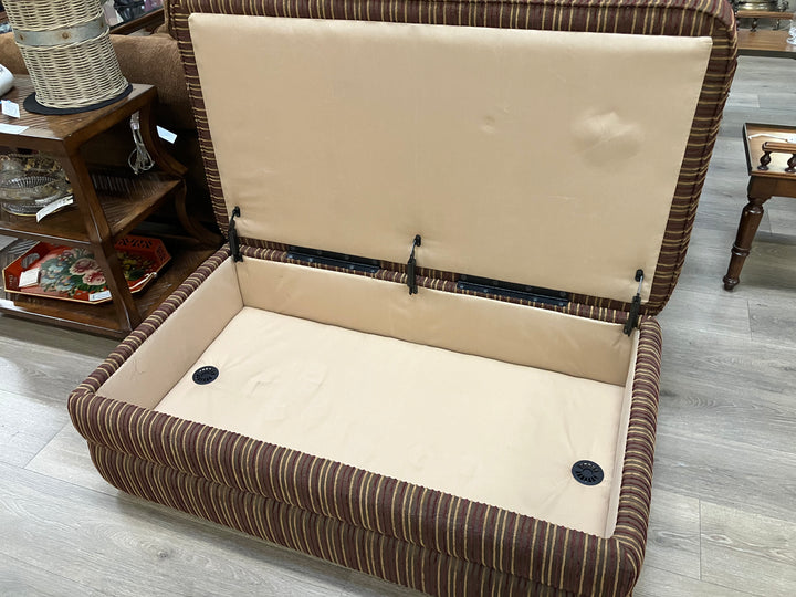 La-Z-Boy Striped Storage Ottoman