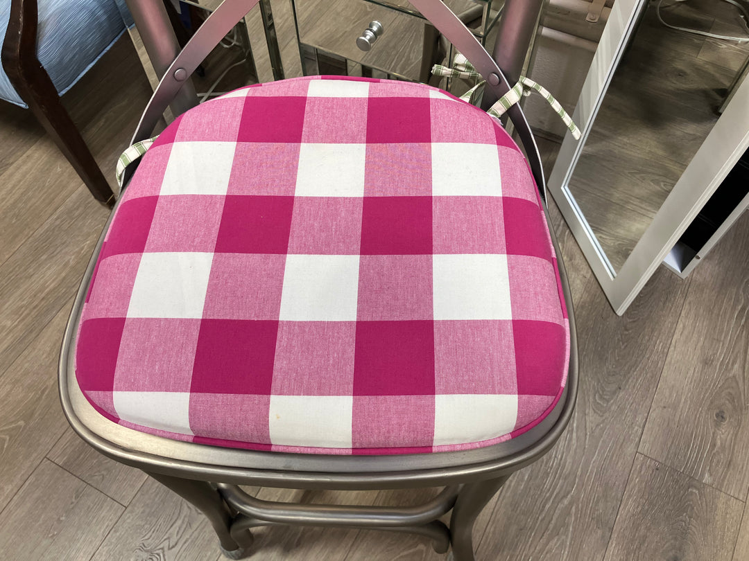 Two Metal Counter Stools