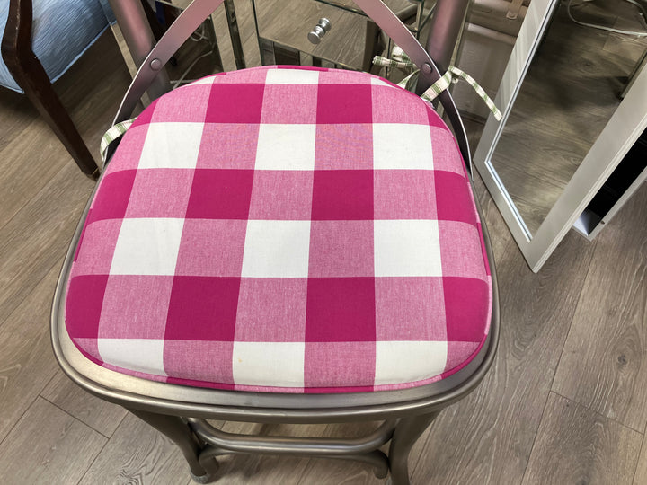 Two Metal Counter Stools